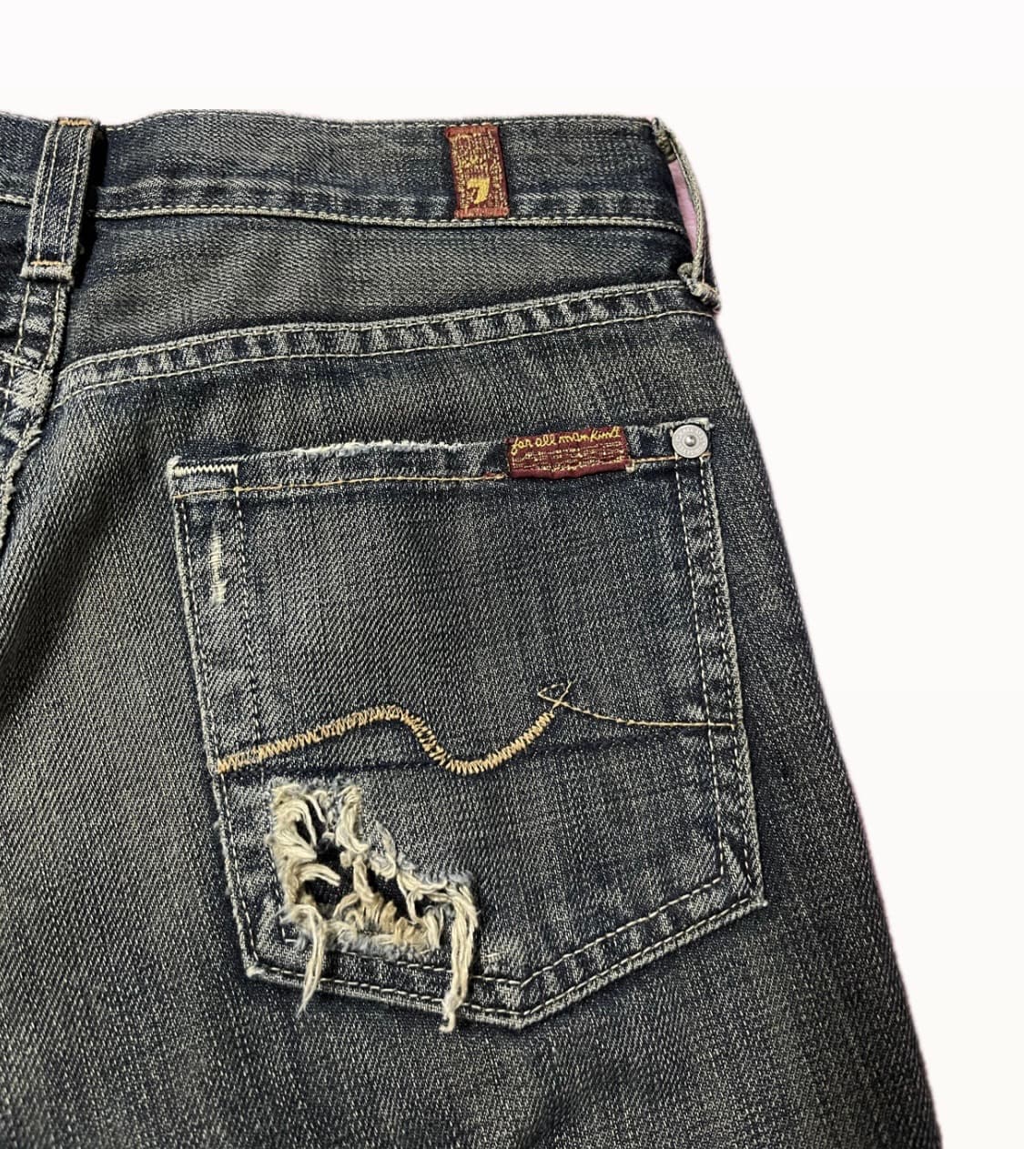 7 for all mankind 빈티지 부츠컷 데님 상품이미지3