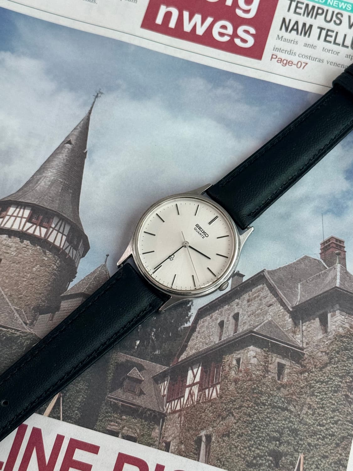 세이코 Seiko 쿼츠 래더 상품이미지1