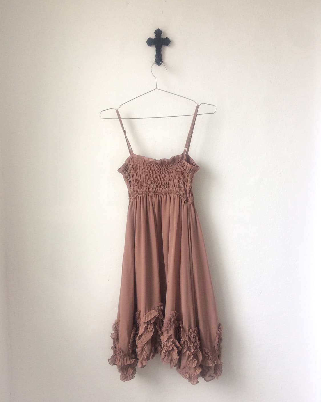 Lace up point frill sleeveless onepiece 상품이미지3