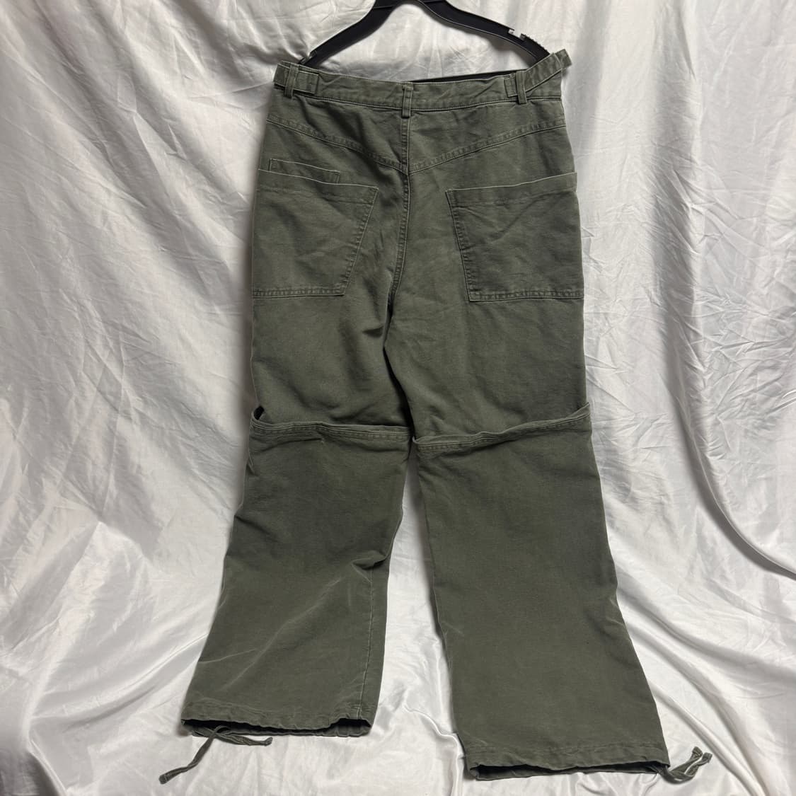 로어링라드 워시드 플립 니 팬츠 m 상품이미지5