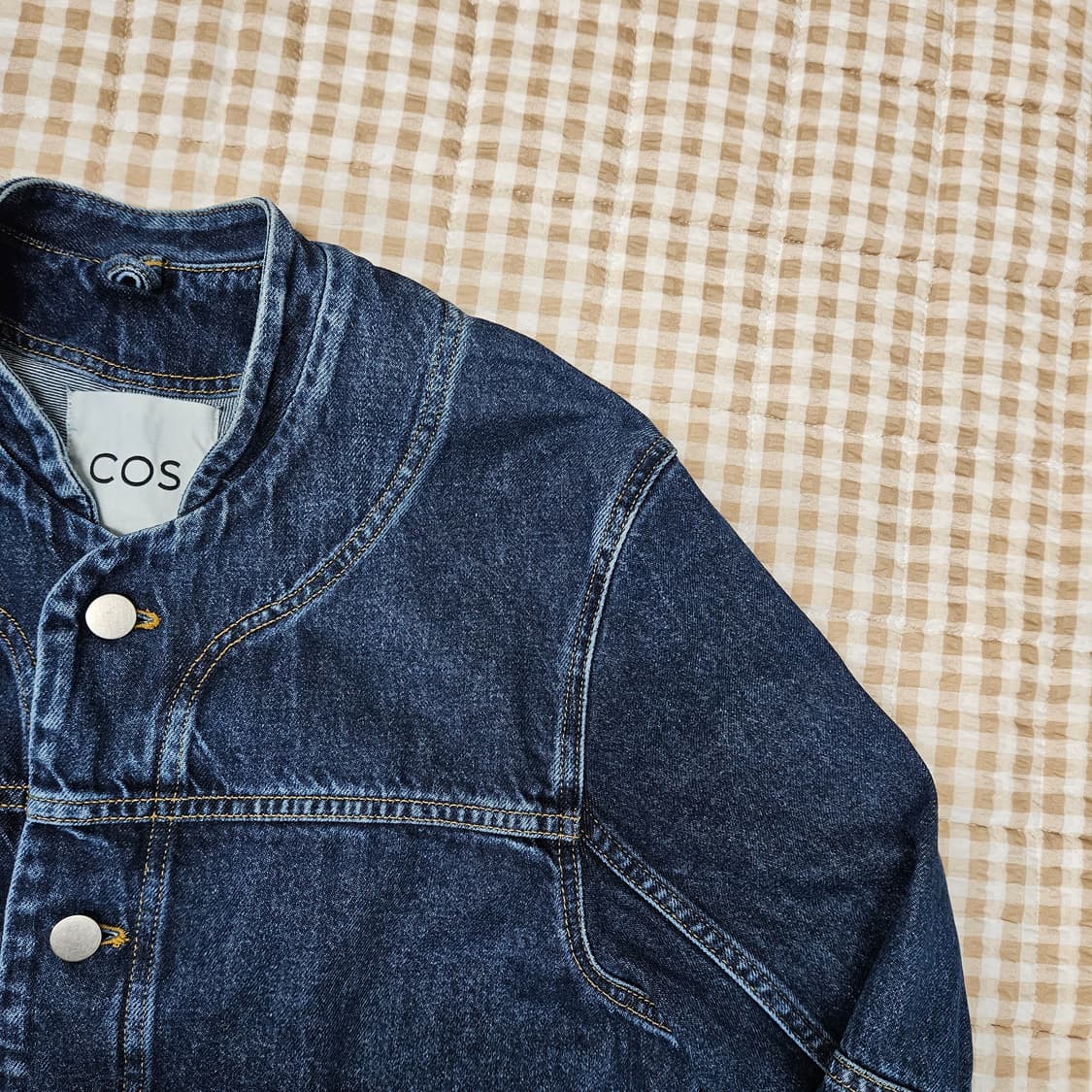 COS 코스 데님 청자켓 남자100 상품이미지5