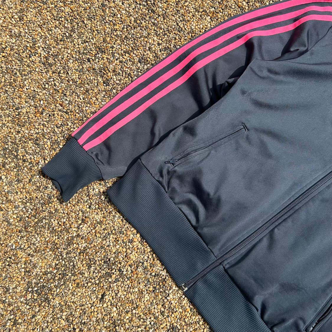 아디다스 (ADIDAS)파이어버드 핑크배선 트랙탑 져지 상품이미지3