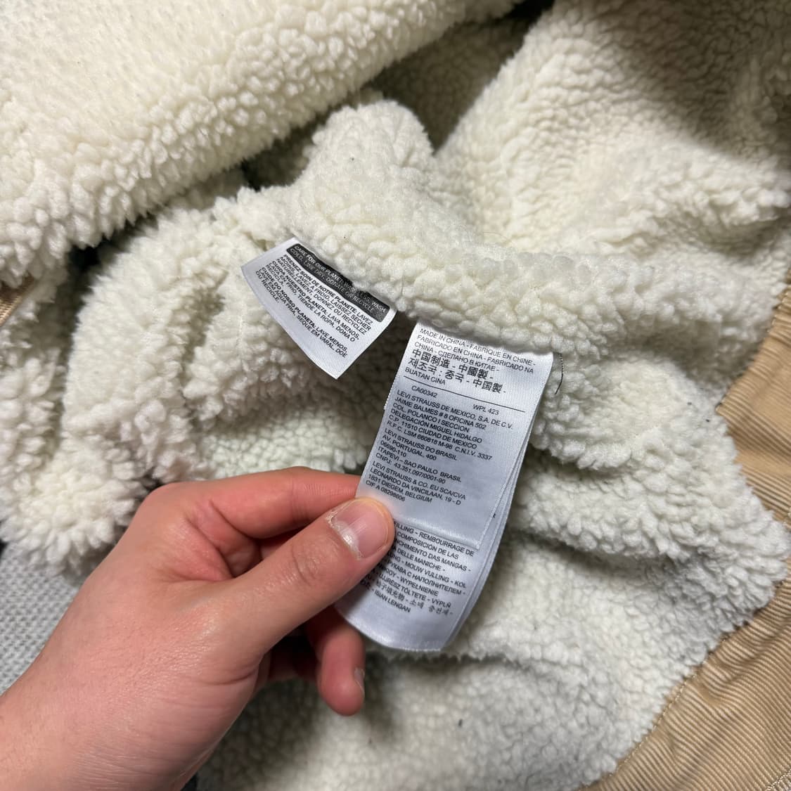 리바이스 코듀로이 쉐르파 트러커 자켓 상품이미지5