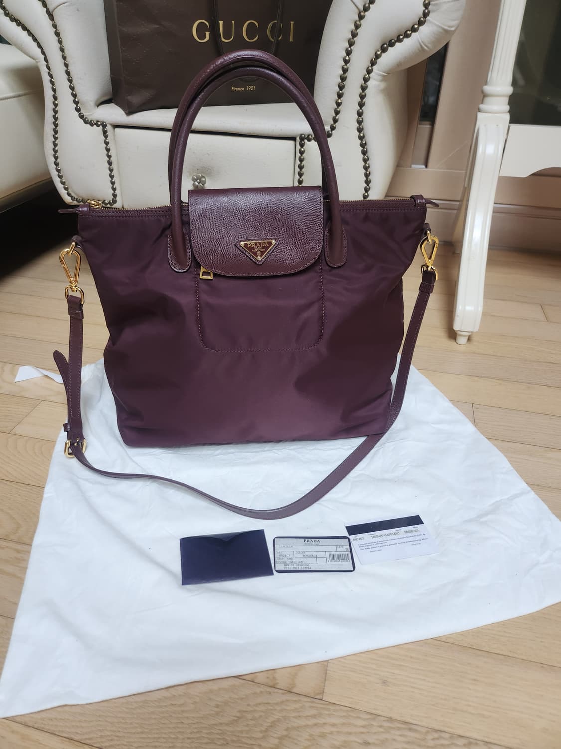 프라다정품 토드겸 크로스백  상품이미지1