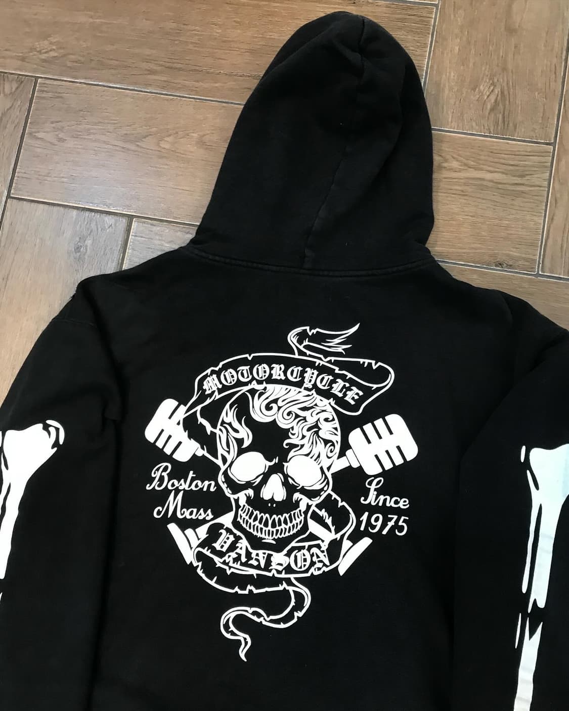 Vanson Skull Hood Zip-Up 상품이미지9