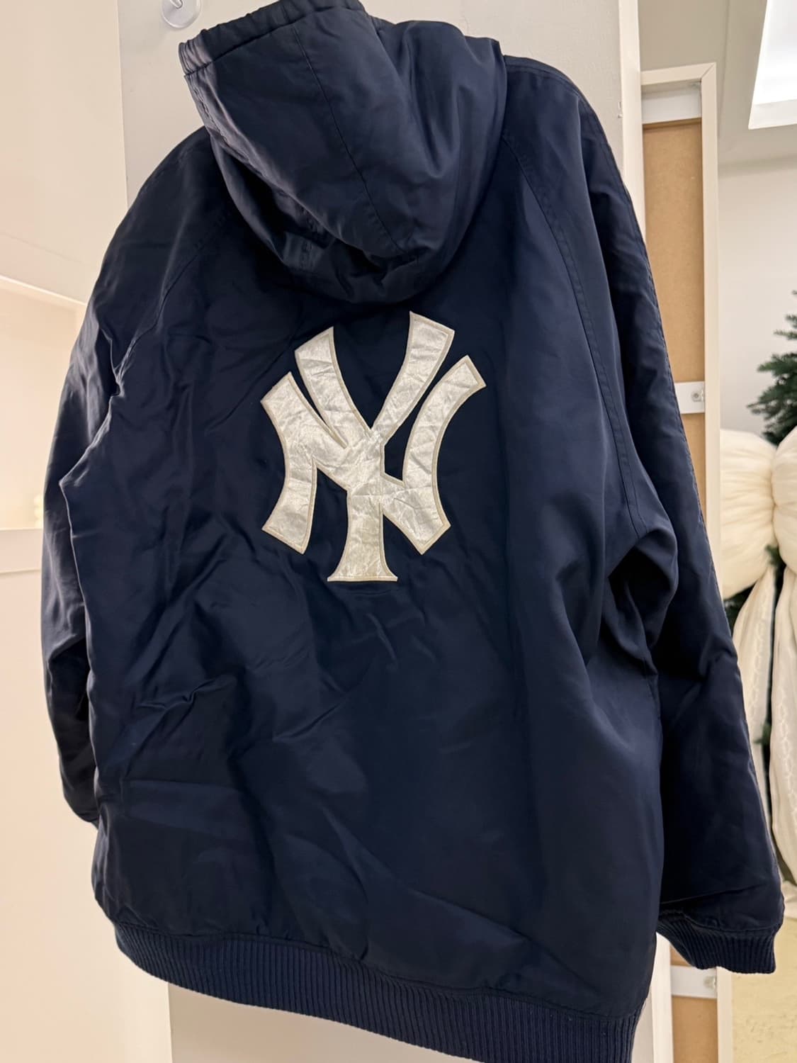 Mlb 대대장 후드 점퍼 상품이미지4