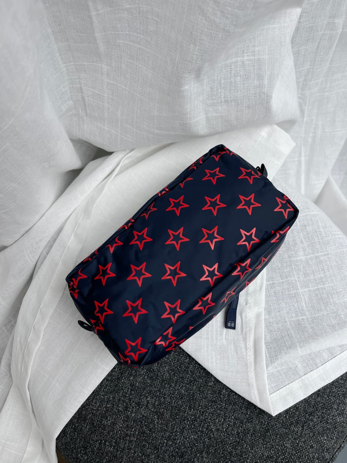 Porter 포터 별 패턴 파우치 네이비 상품이미지5