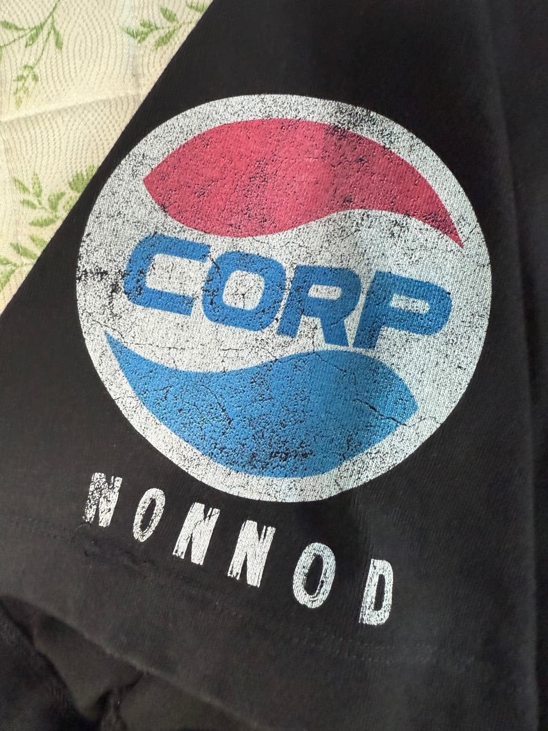 [2] 논노드 소프트드링크 티셔츠 블랙 상품이미지6