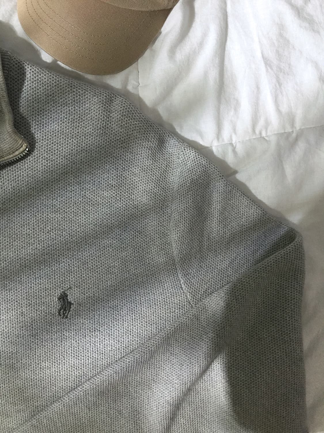 (MAN) 폴로랄프로렌 반집업니트 L  상품이미지3