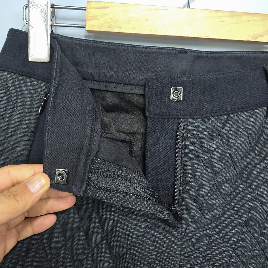 와이드앵글(W.ANGLE) 퀼팅 기모 골프팬츠 67 상품이미지5