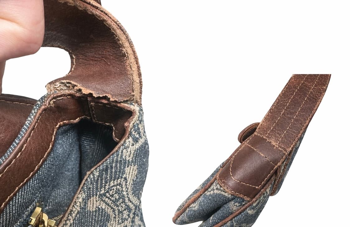 셀린느 트리오페 빈티지 숄더백 / 올드셀린 / 희귀 / 데님패턴 상품이미지3