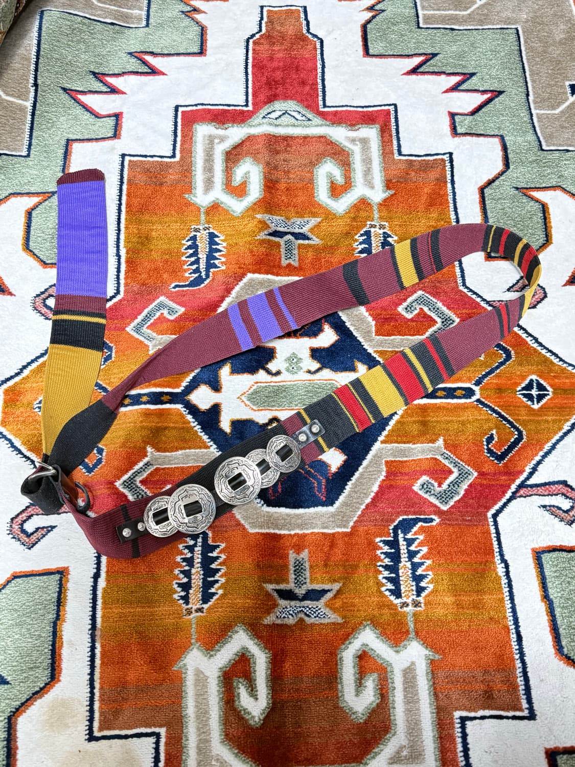 Toga virilis 토가 비릴리스 토가 아카이브 웨스턴 니트 벨트 상품이미지2