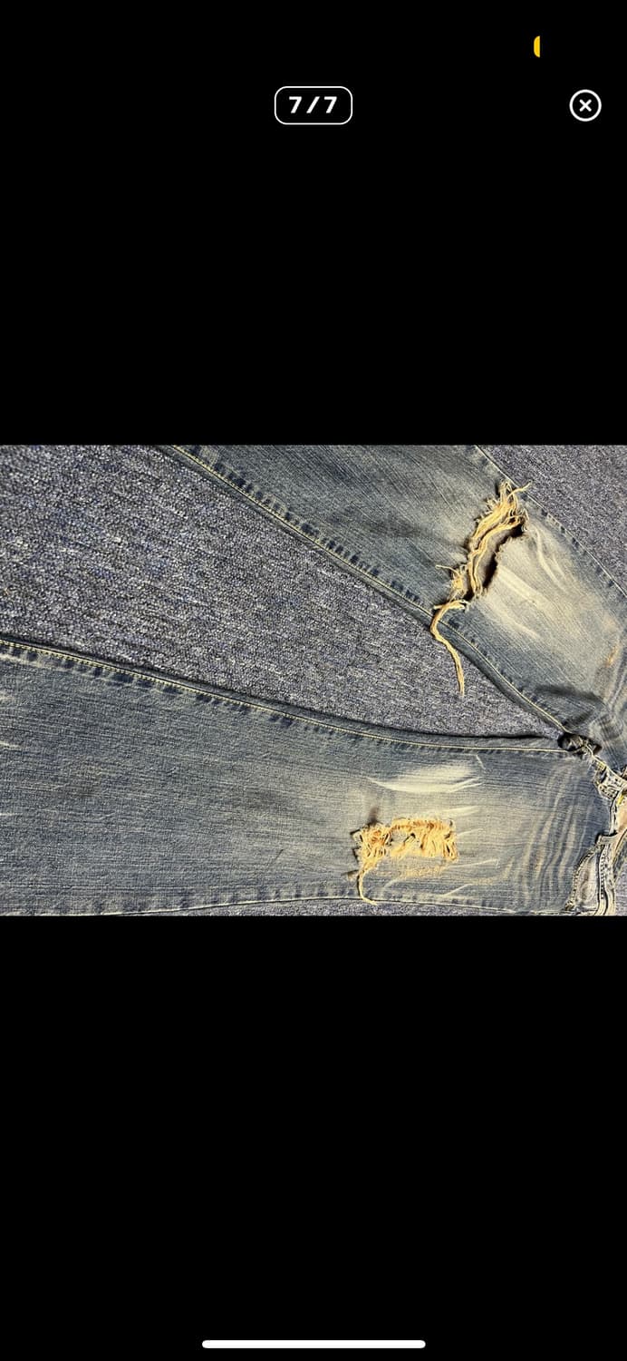 Lowrise y2k snatch jeans 로우라이즈 부츠컷 상품이미지7
