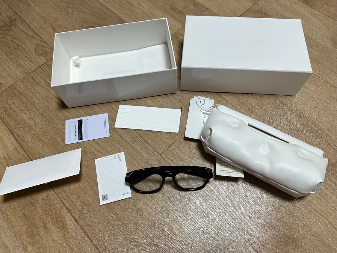 젠틀몬스터 메종마르지엘라 mm113 블랙 클리어 상품이미지4