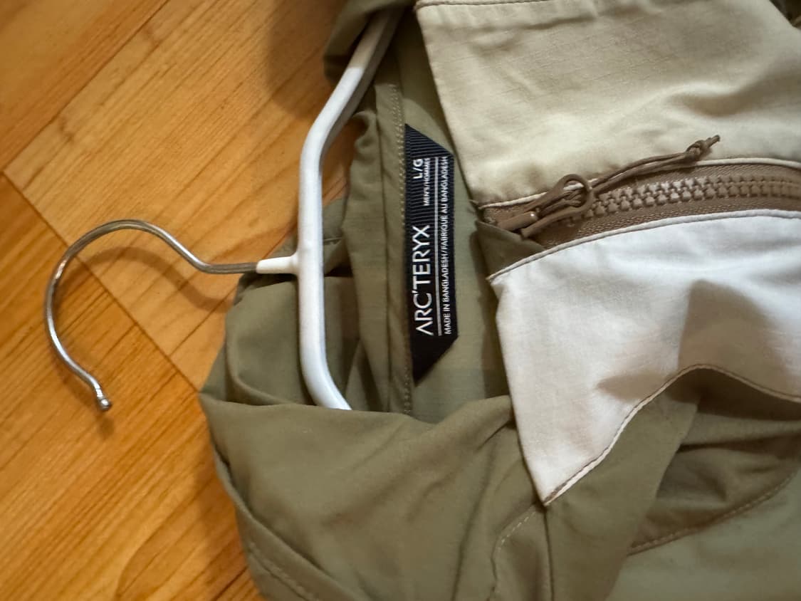 아크테릭스 빔즈 스쿼미시 후디 나고미 L 상품이미지3