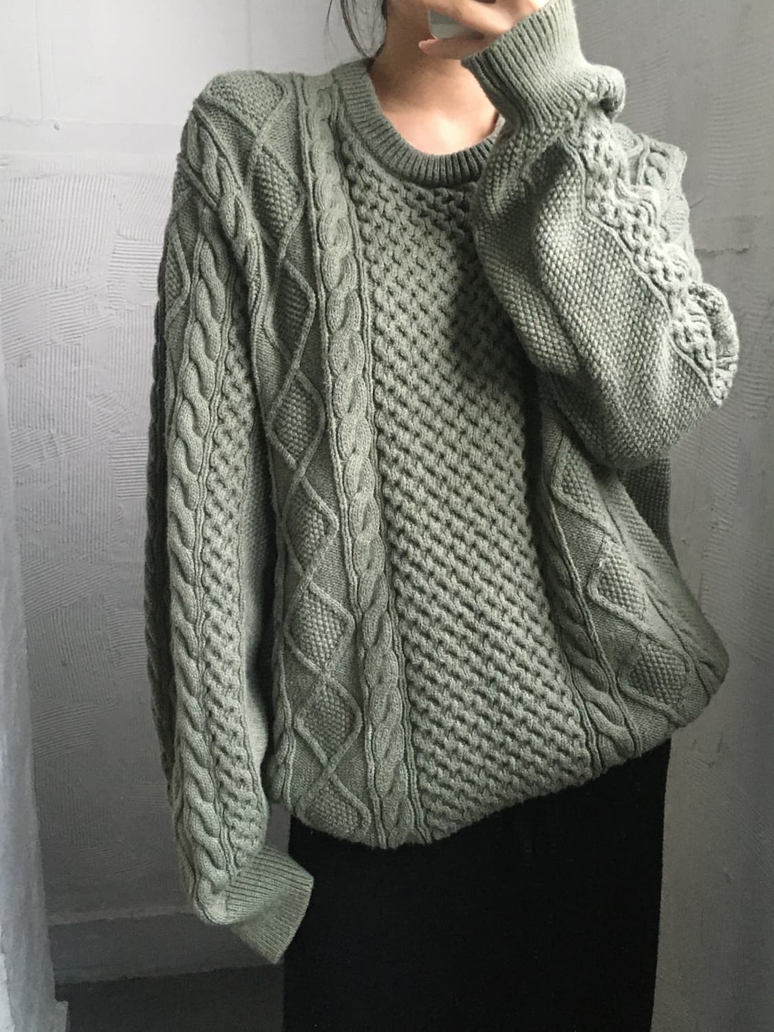 Polo 폴로 랄프로렌 신형라벨 피셔맨 케이블 니트  상품이미지1