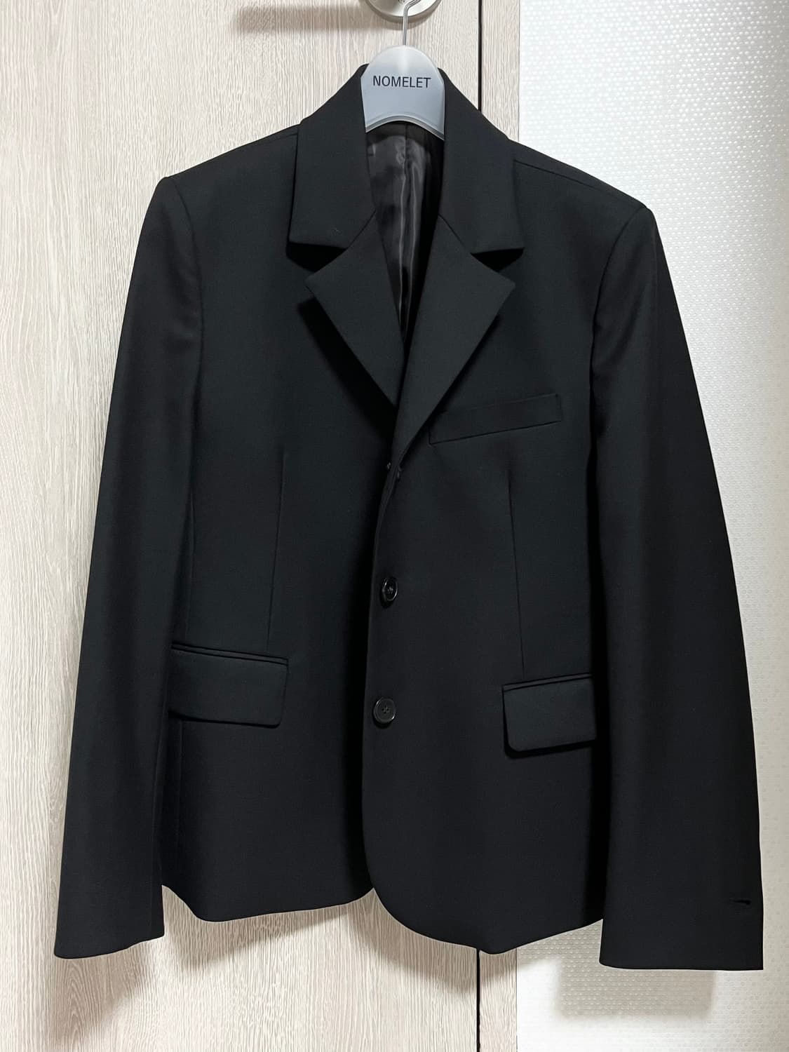 [42] 노멜렛 산레모 울 블레이저 블랙 상품이미지8