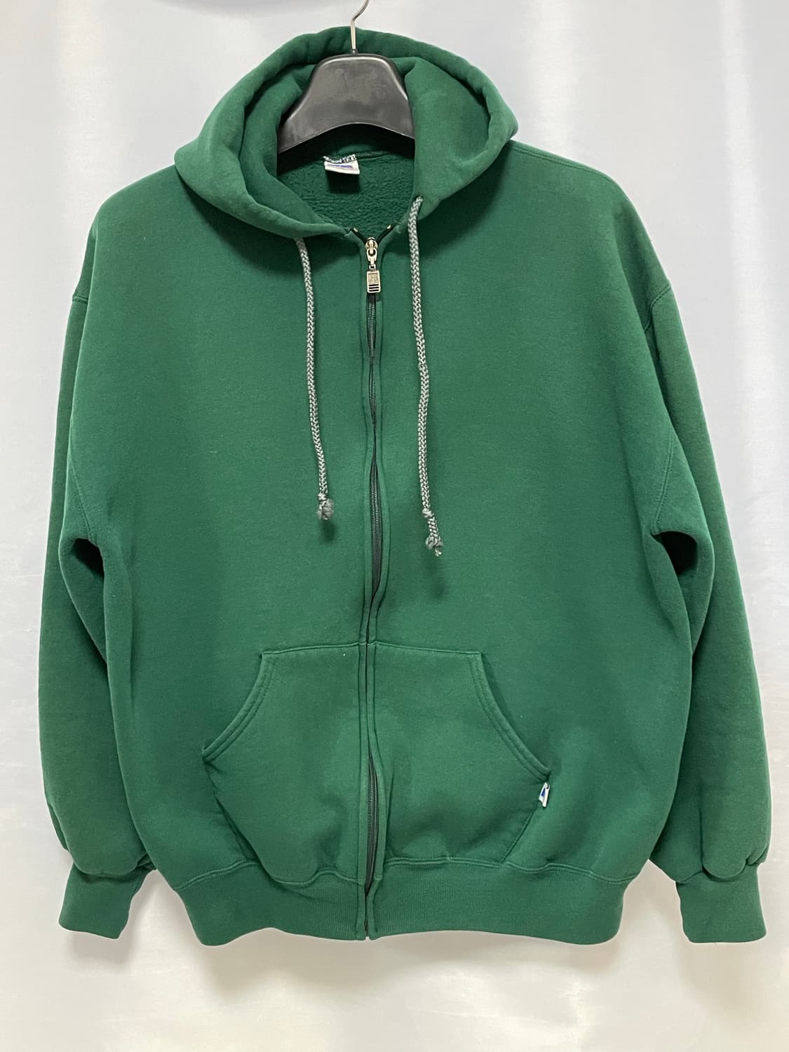 [D.O Vtg] 90s 러셀 50/50 후드 집업 그린(XL) 상품이미지2