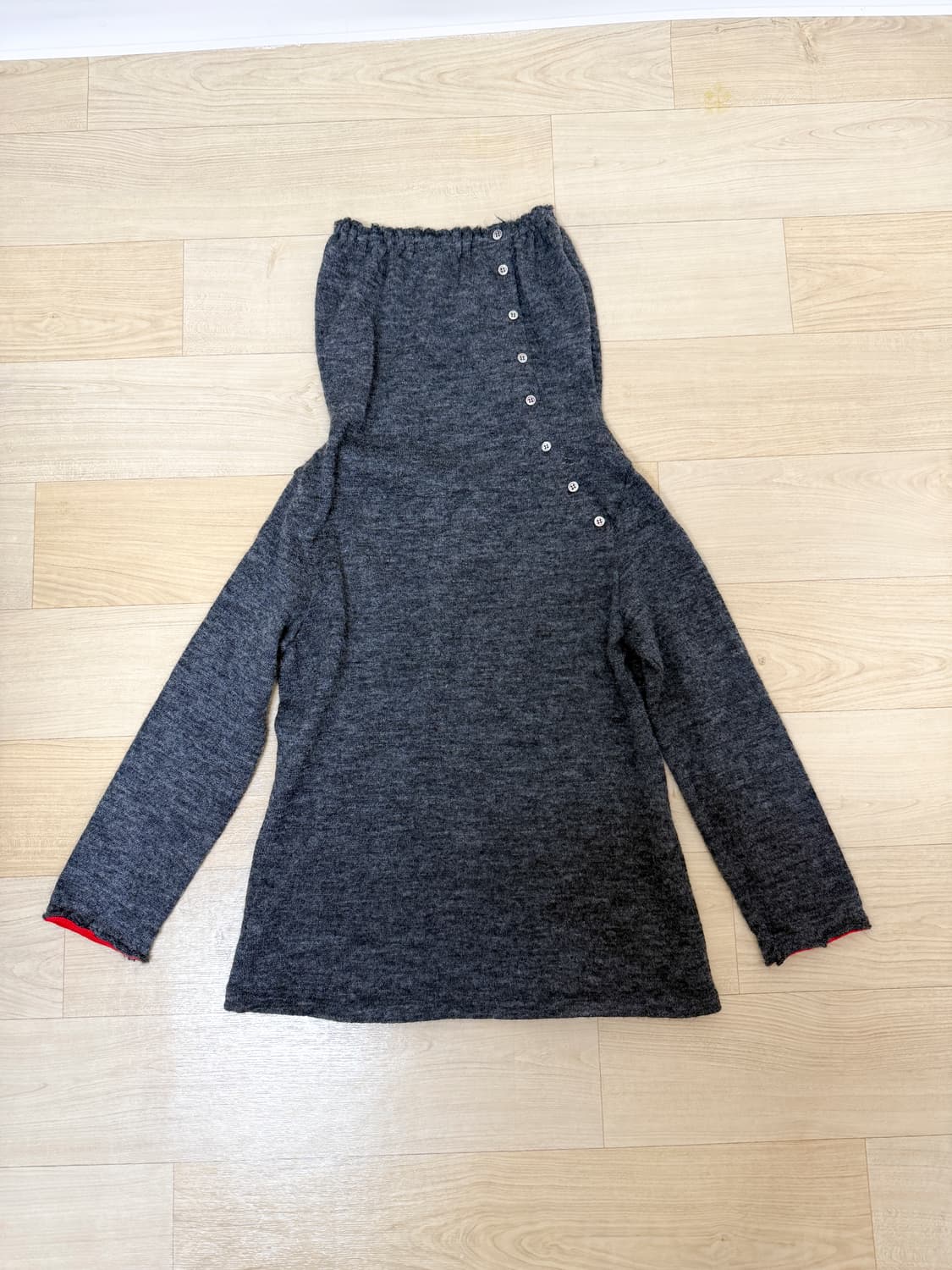 스나오 쿠와하라 터틀넥 니트 풀오버 상품이미지1