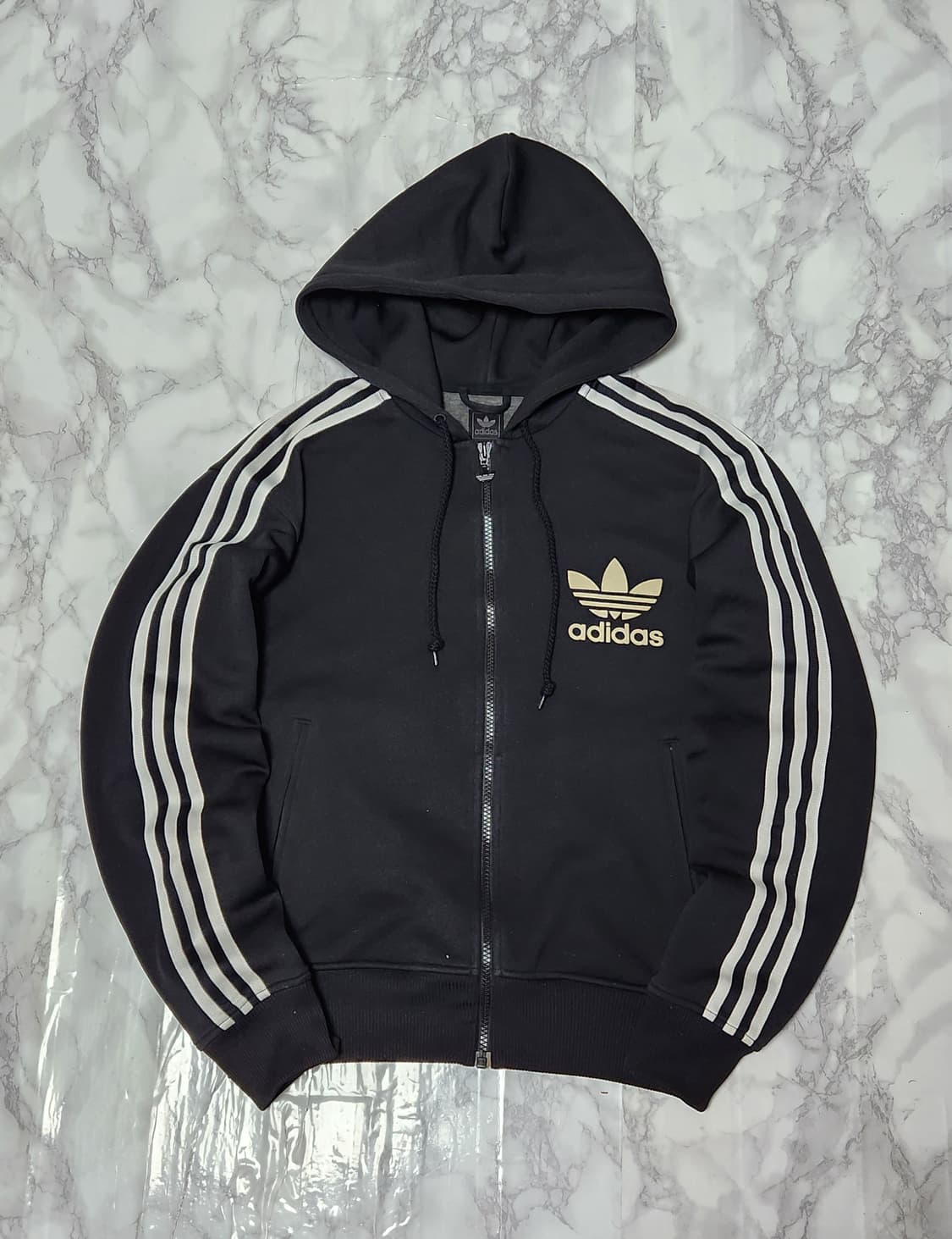 아디다스 삼선 트레이닝 져지 후드 자켓 상품이미지1