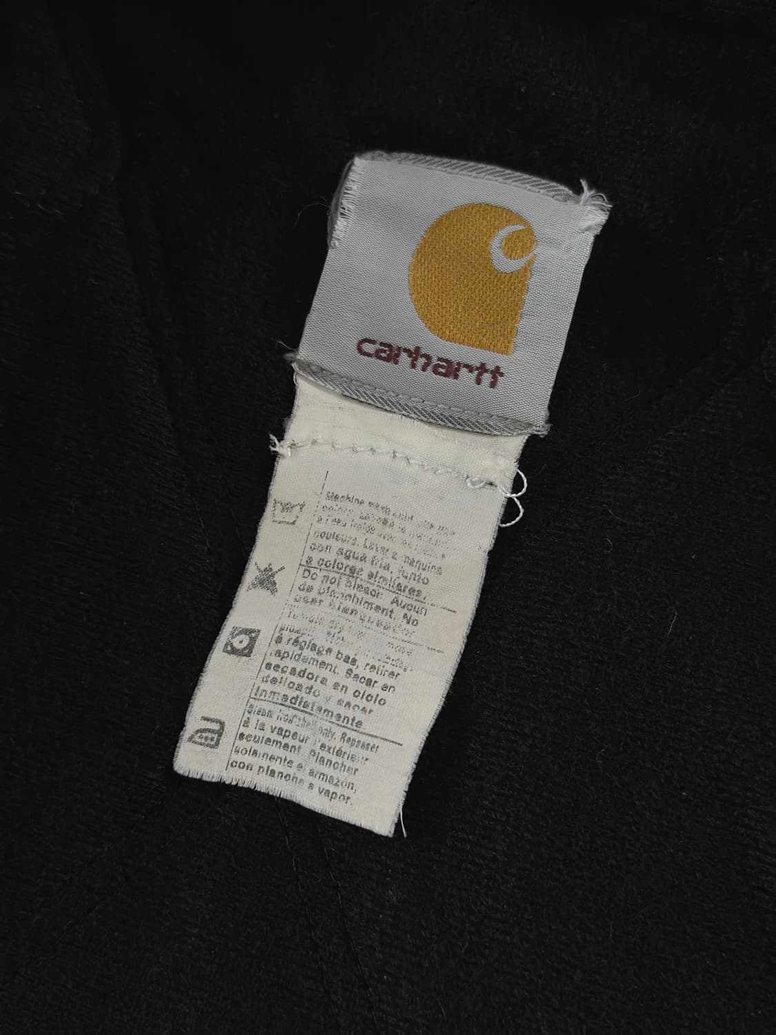 00s 빈티지 칼하트 J04 BLK 액티브 자켓 상품이미지9