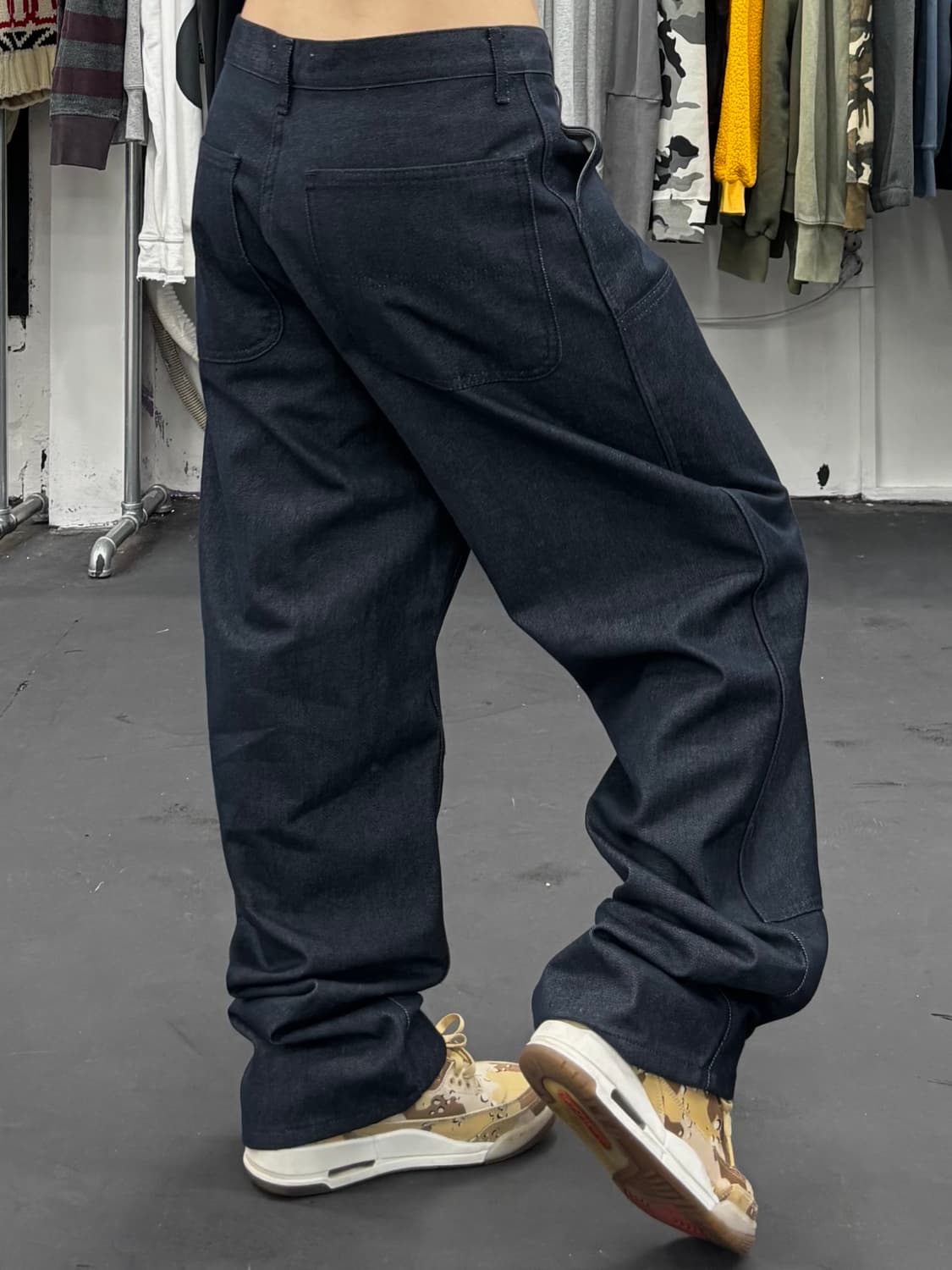 VTG 더블니 데님팬츠 상품이미지4