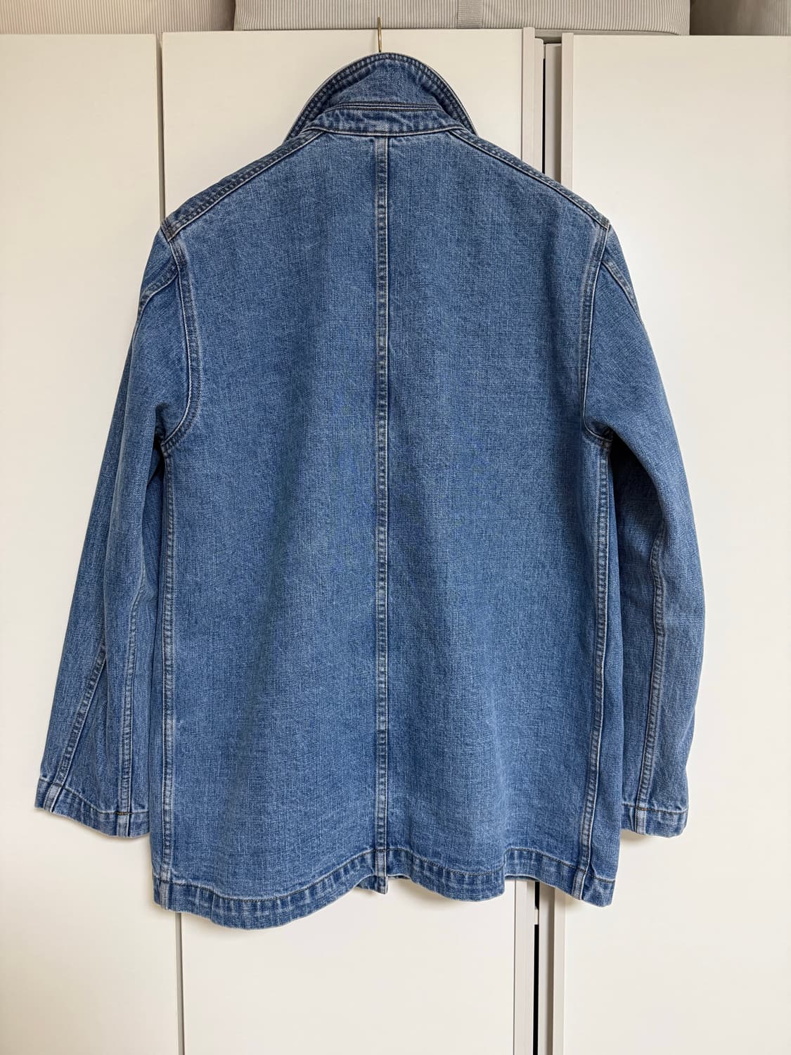 드레익스 블리치 워시 데님 초어 자켓 - 38 사이즈 상품이미지2