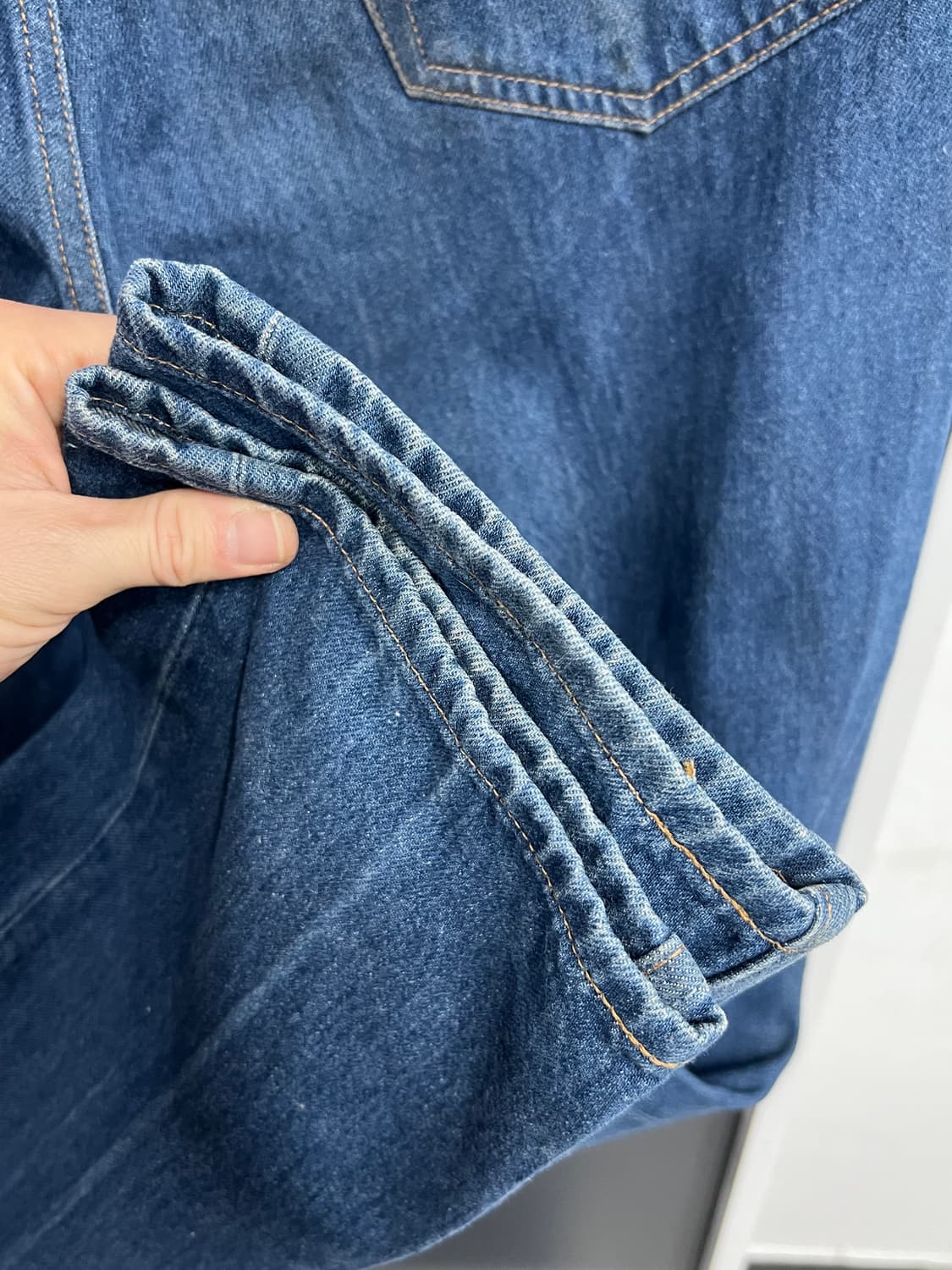 90s Levis리바이스 501 버튼플라이 오리지널 스트레이트 데님 팬츠 상품이미지3