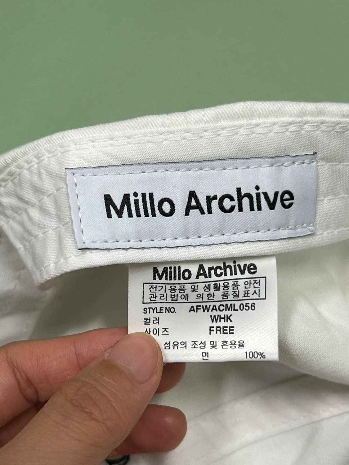 (OS) 밀로아카이브 볼캡 상품이미지4