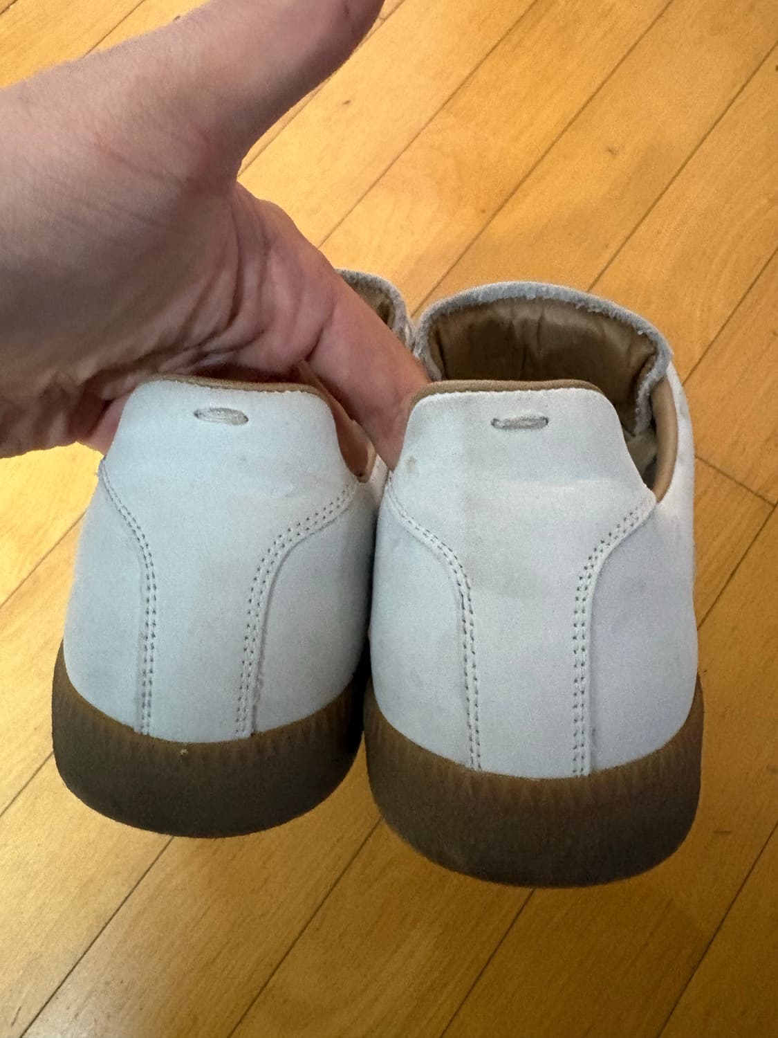 메종 마르지엘라 독일군 페인팅 스니커즈 상품이미지4