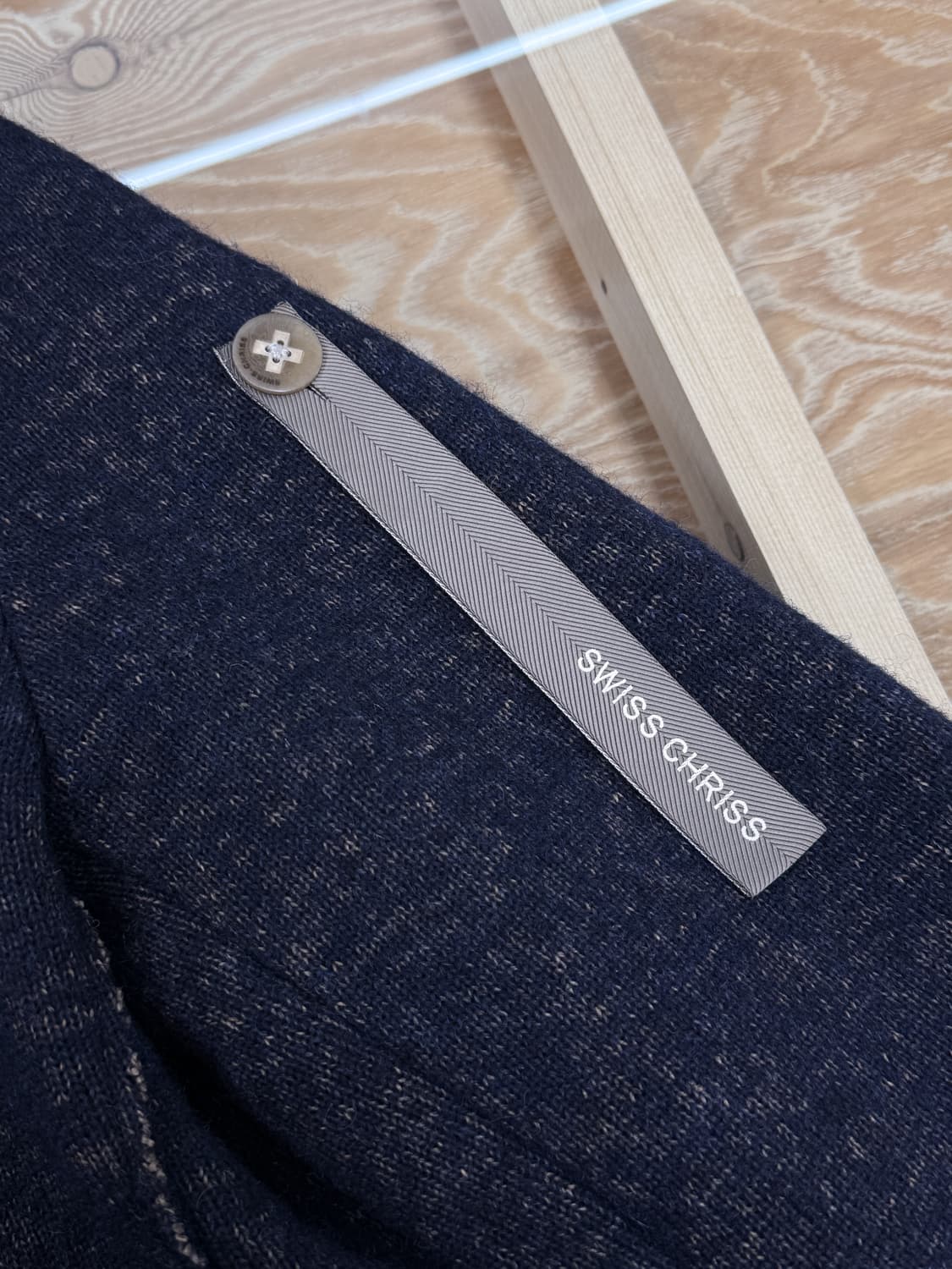 스위스 크리스 14A/W 울 코트 상품이미지5