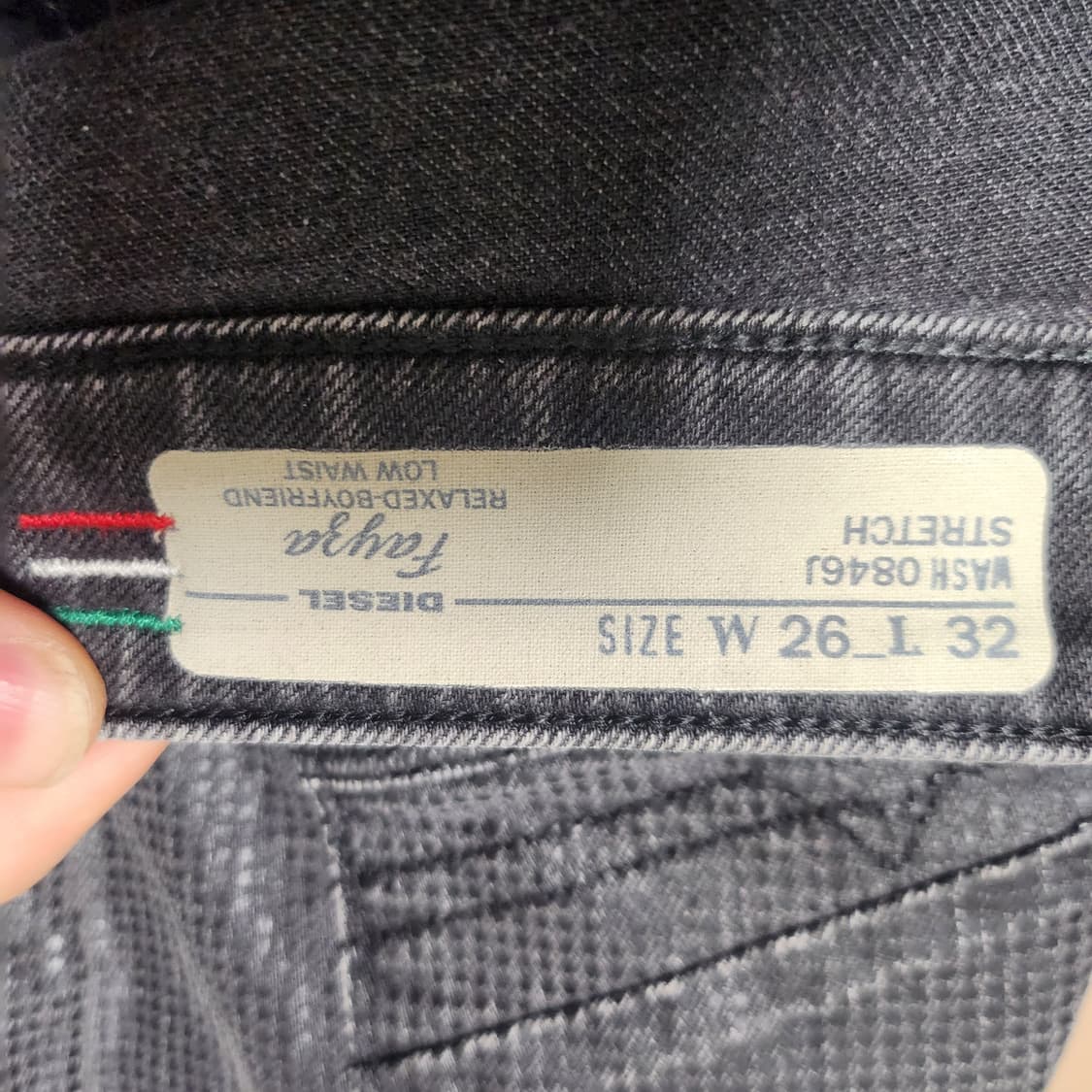 [26] 디젤 흑청바지 블랙진 상품이미지4