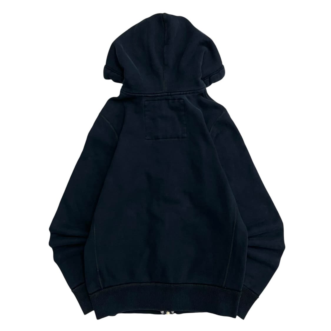 아베크롬비 옐로우 센터로고 네이비 후드집업 M 상품이미지3