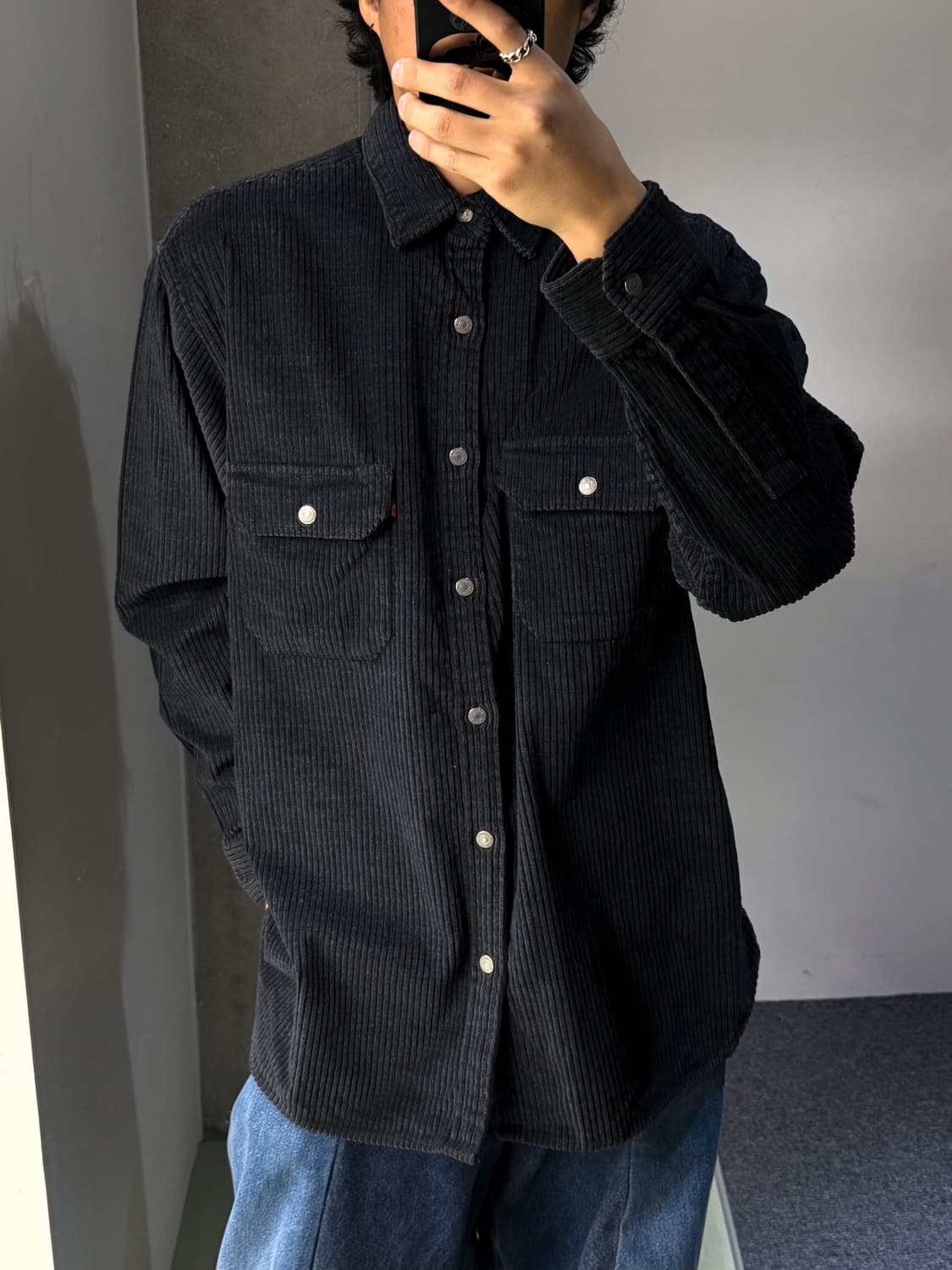 리바이스 투포켓 코듀로이 셔츠 상품이미지2