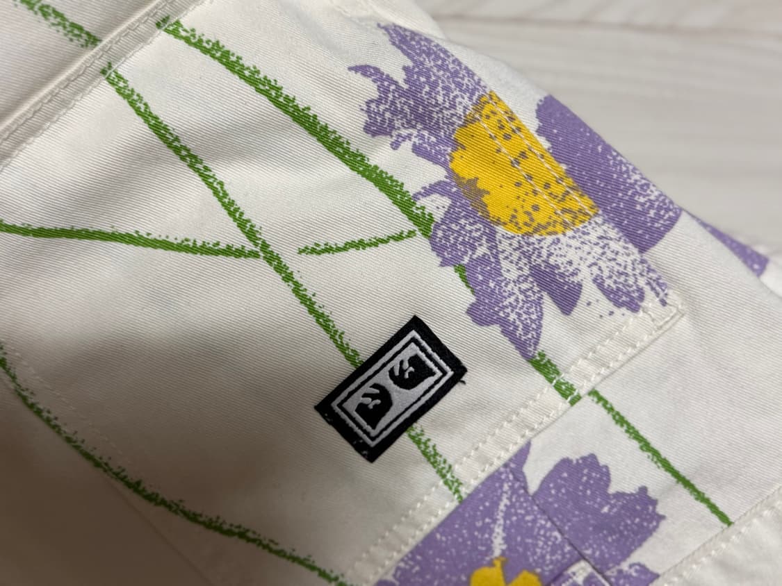 오베이 플라워팬츠 크림 34 상품이미지5