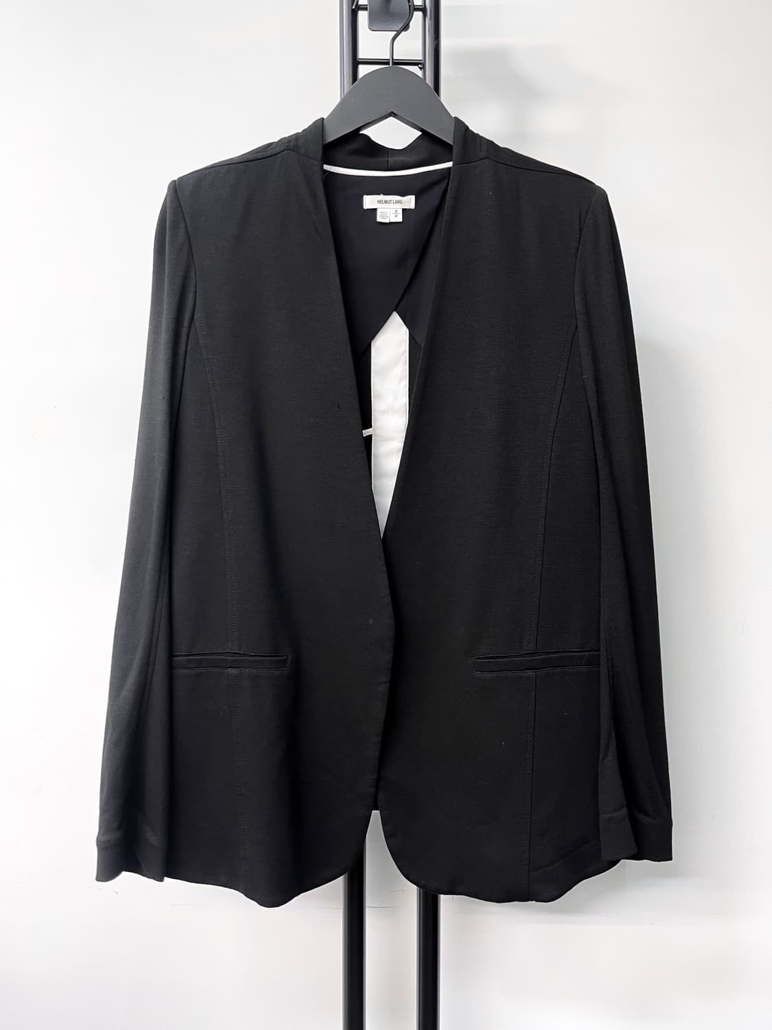 헬무트랭 원버튼 비스코스 블레이저 상품이미지1
