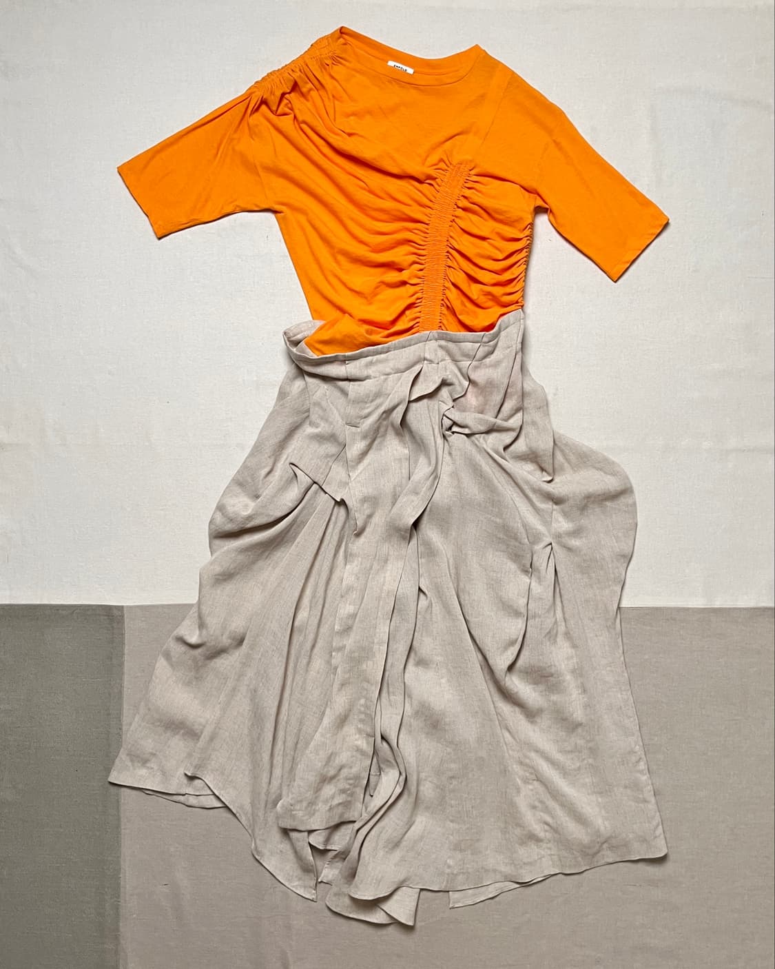 엔폴드 셔링 비대칭 원피스 enfold asymmetry dress 상품이미지1