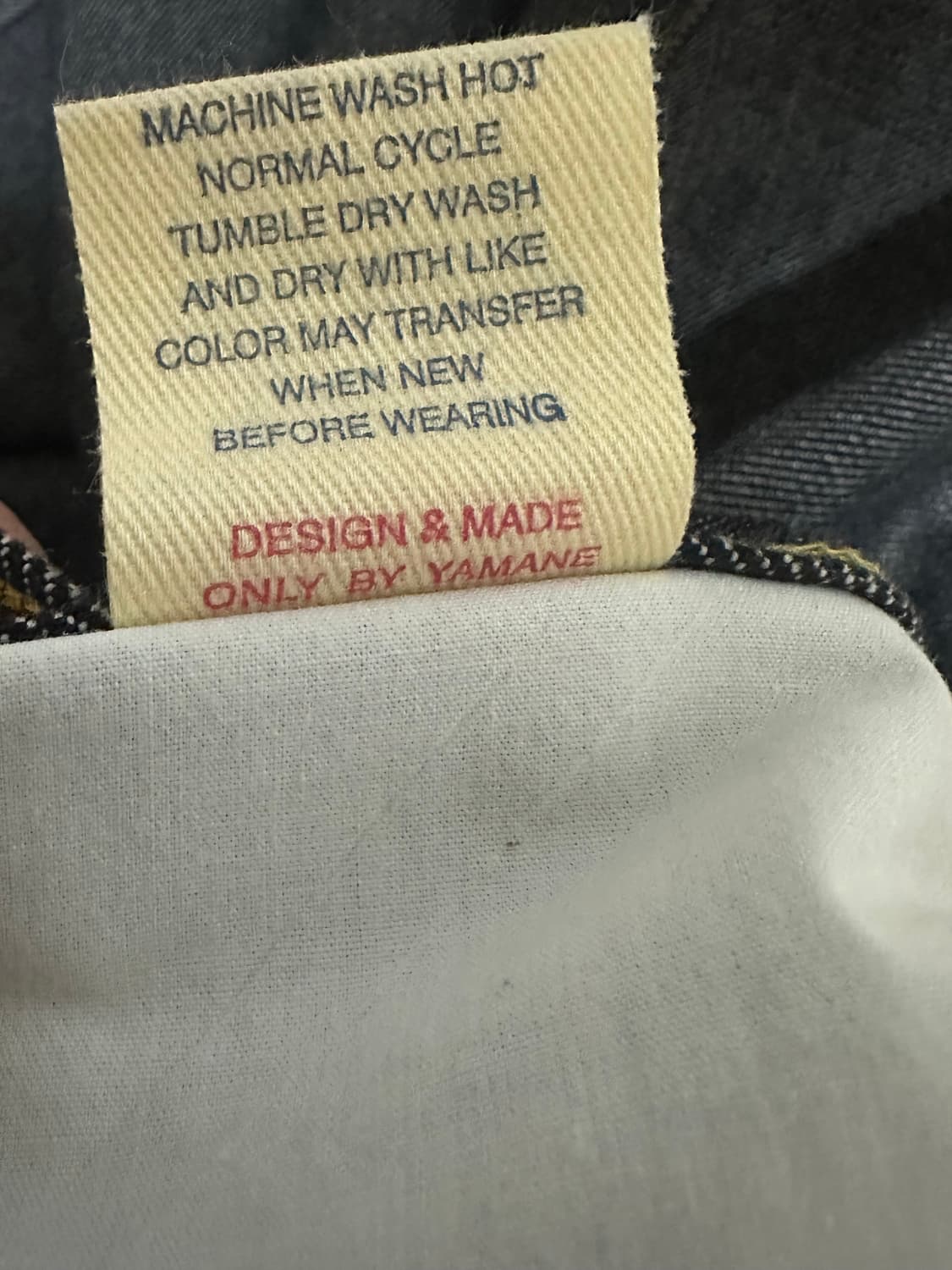 [ARCHIVE] 에비수 재팬 "YAMANE" 드래곤&맵 신치백 데님  상품이미지6