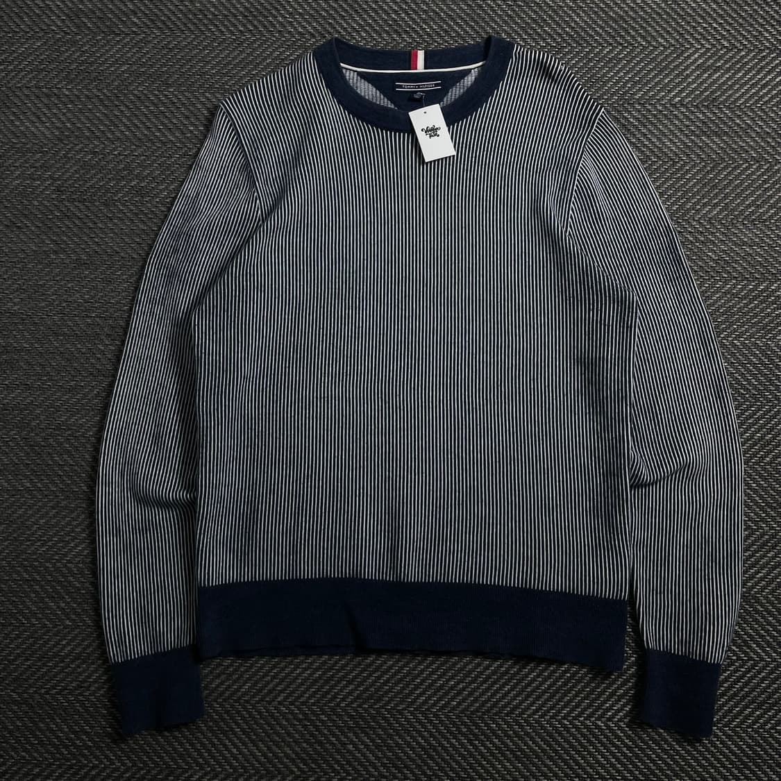 타미힐피거 스트라이프 미니멀 니트 o 4156 상품이미지1