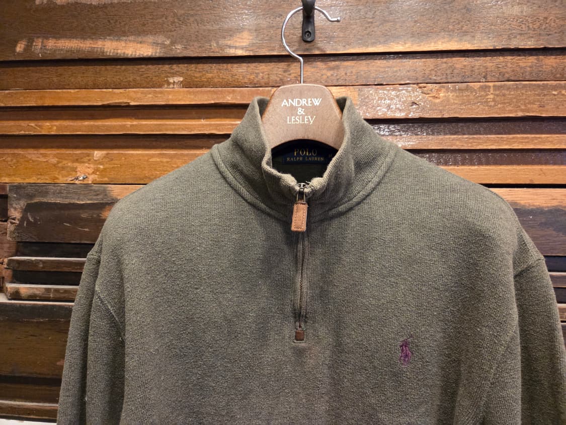 폴로랄프로렌 짚업 스웻 상품이미지7