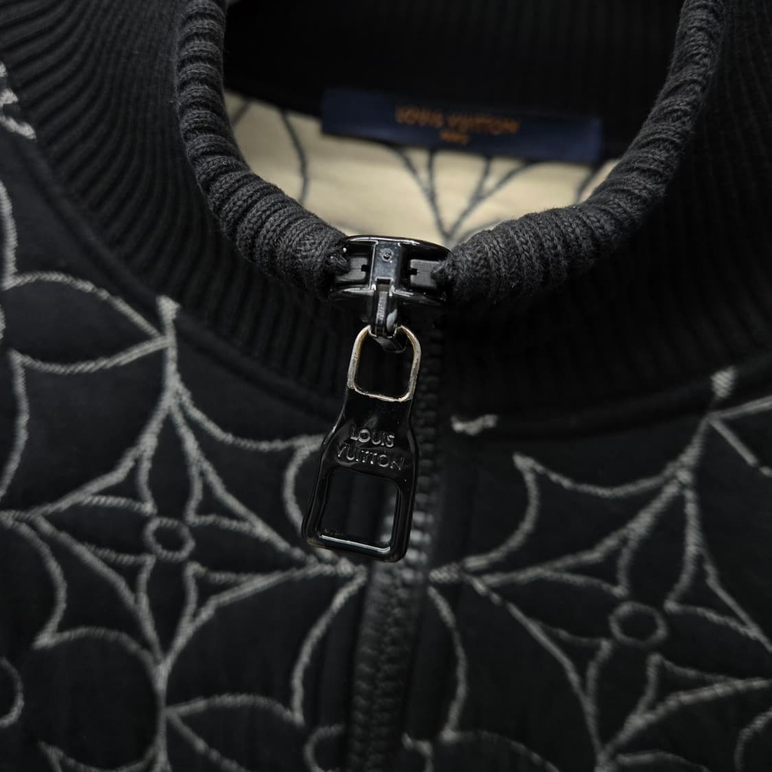 백화점판 / 루이비통 LV 모노그램 플라워 집업 블루종 L 상품이미지4