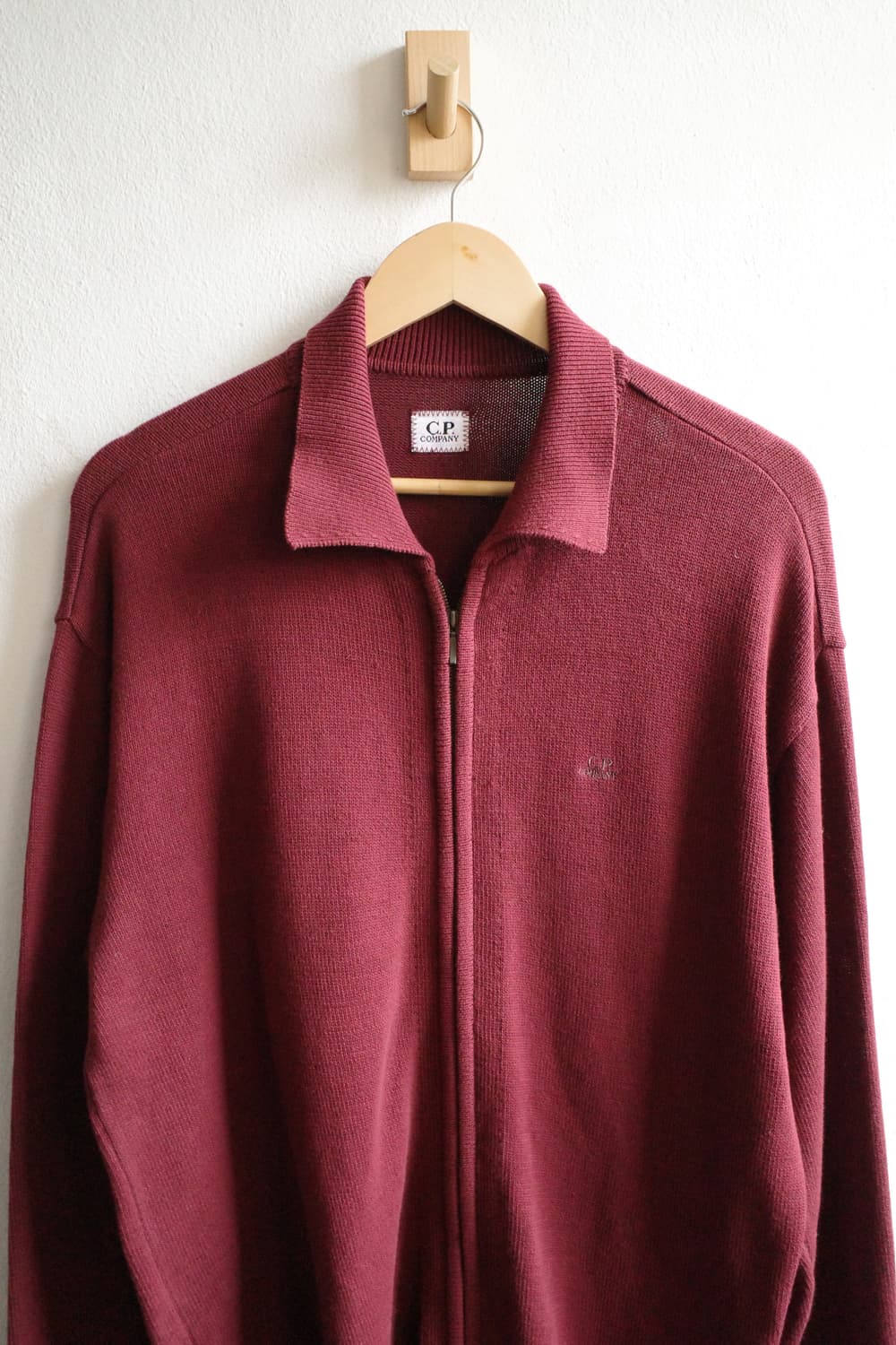 씨피컴퍼니 니트 집업 상품이미지2