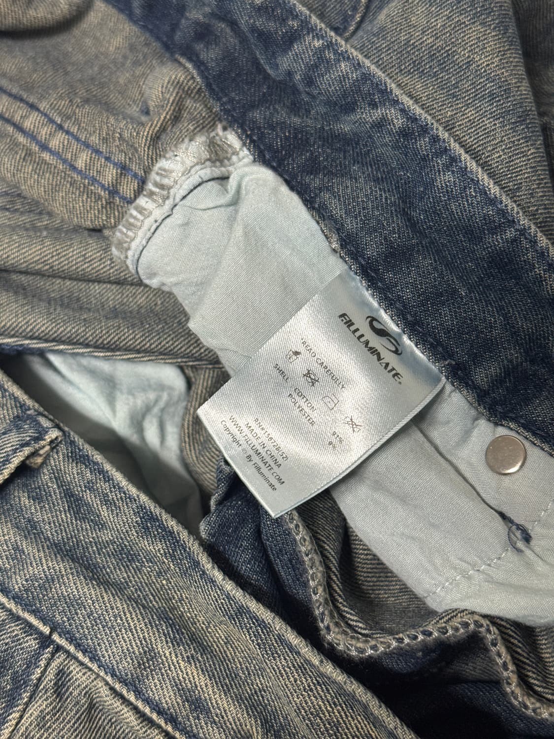 필루미네이트 와이드 데님 상품이미지4