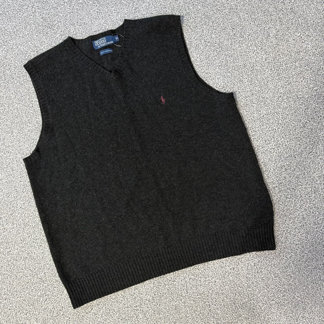 폴로 랄프로렌 브이넥 니트 베스트 상품이미지1