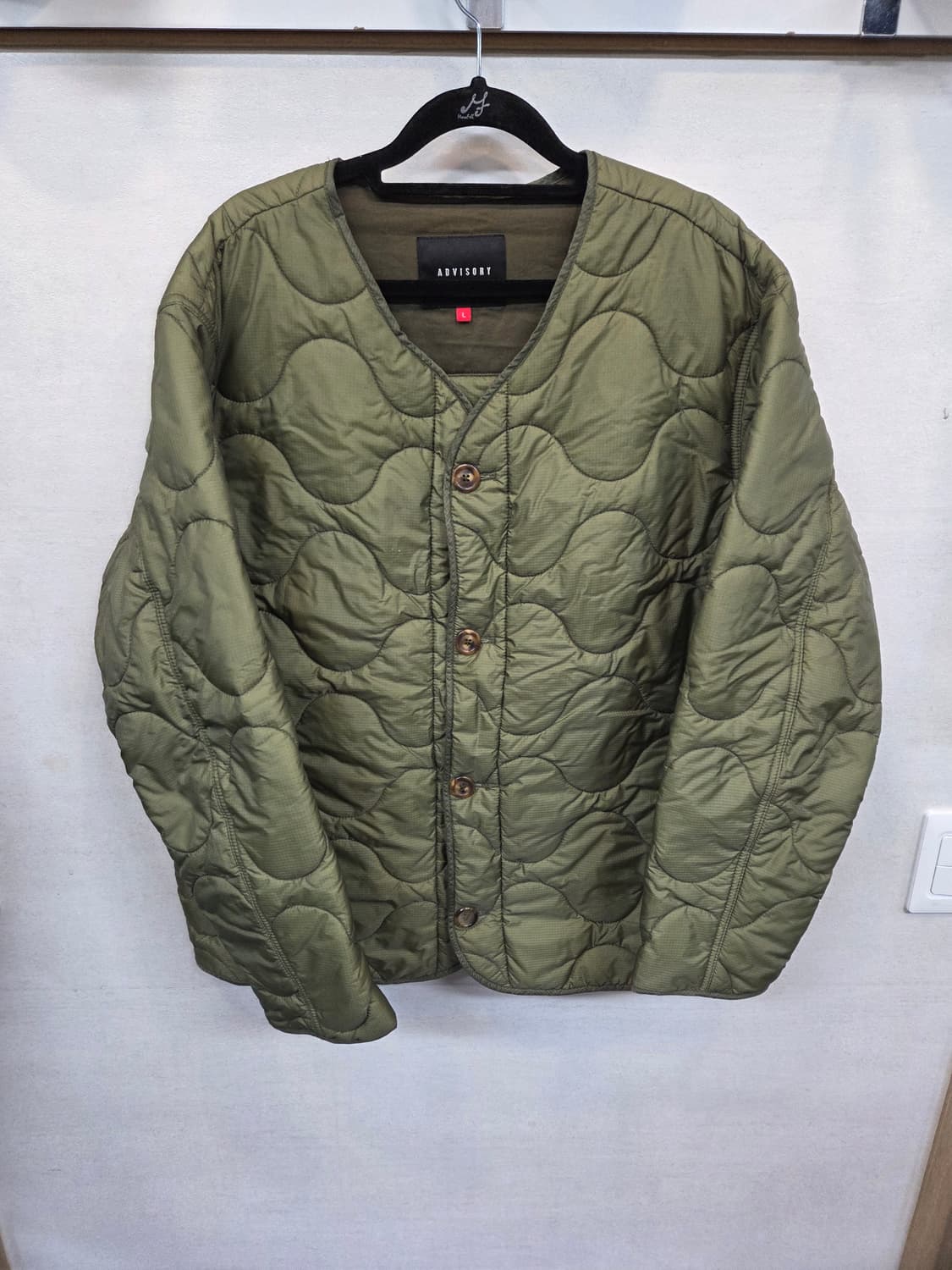 어드바이저리 퀄팅 깔깔이 자켓 L 상품이미지1