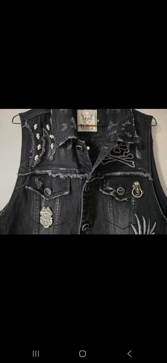 클라우드72 바이커 조끼.  싸이즈95 m 상품이미지2