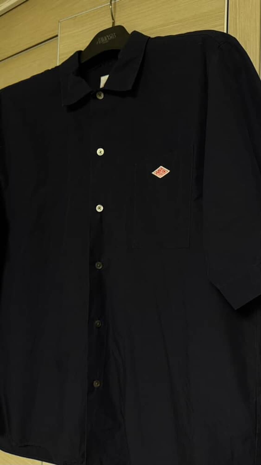 단톤 반팔셔츠 Navy 상품이미지2