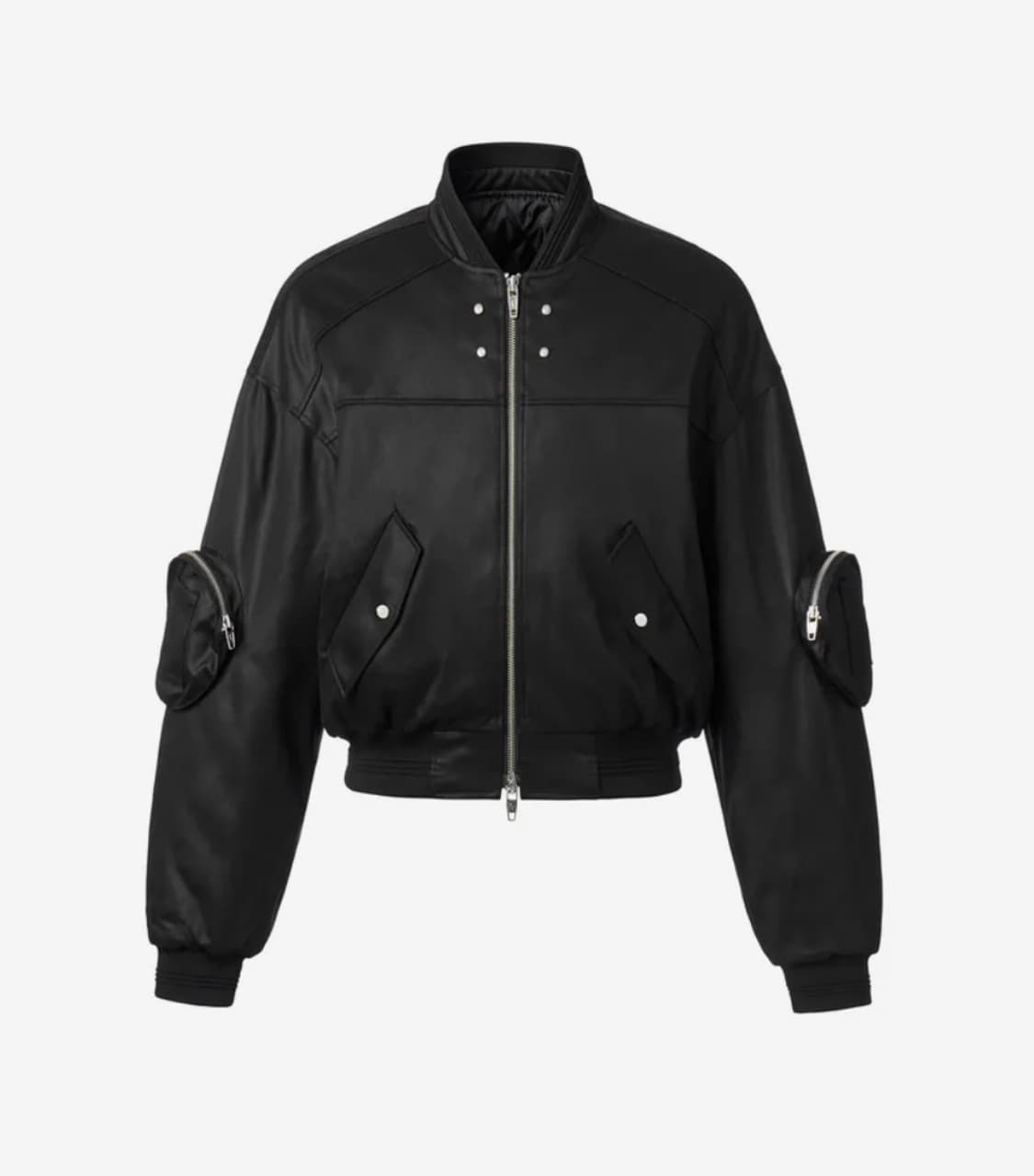 어나더유스 크롭 봄버 3사이즈 상품이미지1