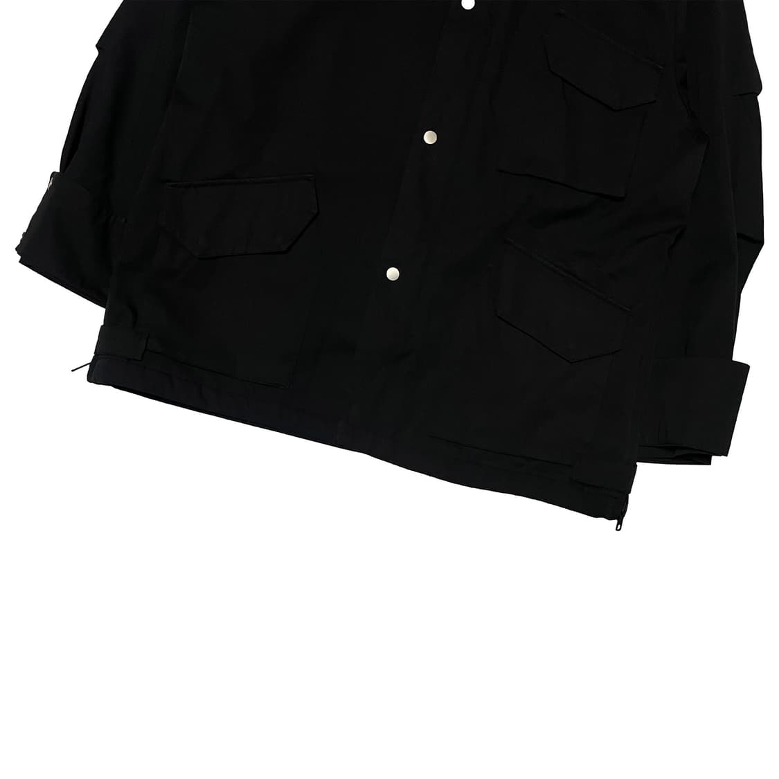 더니트컴퍼니 블랙 포켓디테일 점퍼 상품이미지4