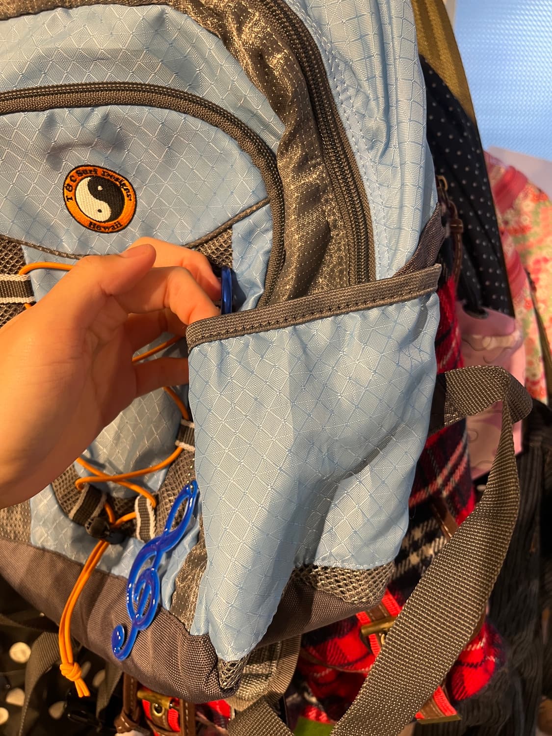 뚜벅쵸 + 블루 백팩 🌀  상품이미지8